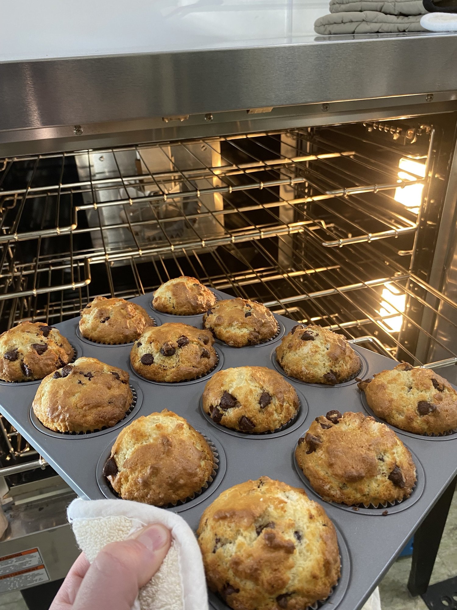 A slice from the bakery case