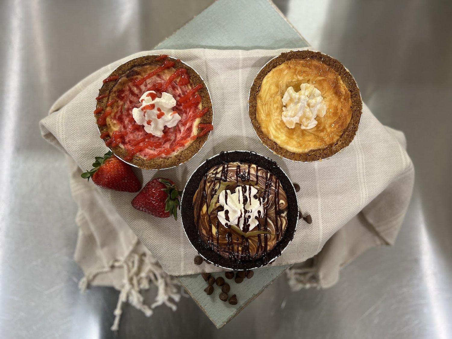 Cheesecakes from The Bakery by Fossil Fuel