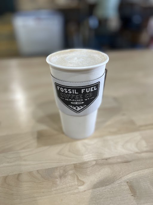 Coconilla in a Fossil Fuel cup