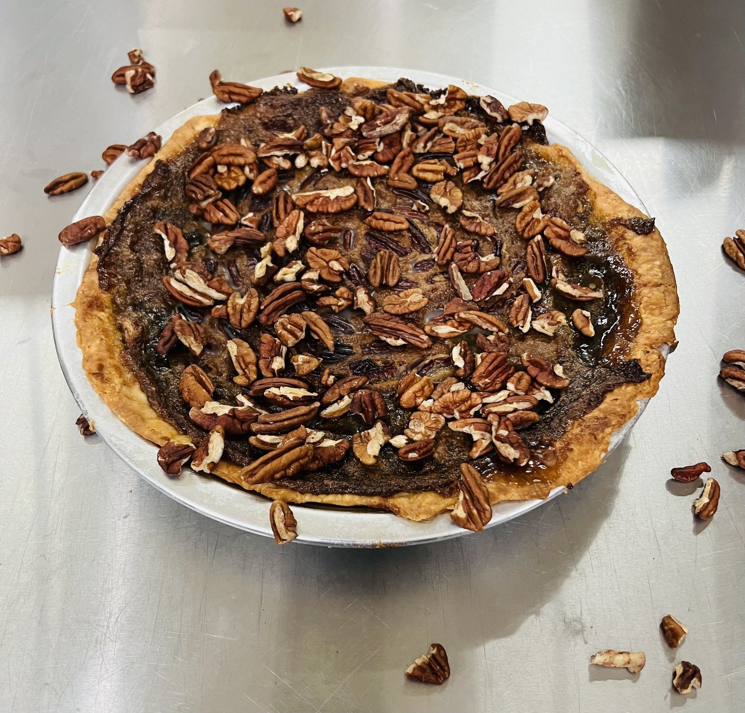Decorated seasonal pastry